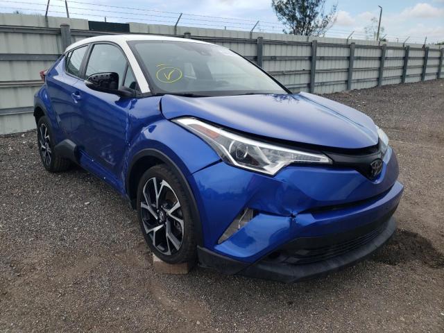 Toyota C-Hr Xle 2019 Blue 2.0L 4 vin NMTKHMBX0KR069305
