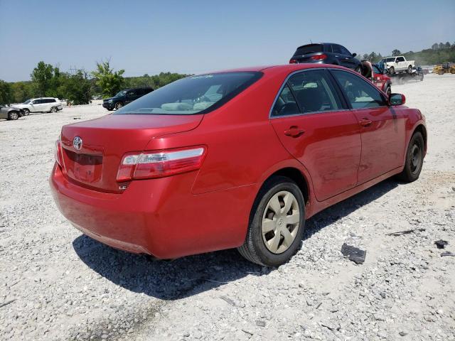 Toyota Camry Base 2009 Red 2.4L 4 vin 4T1BE46K89U343554