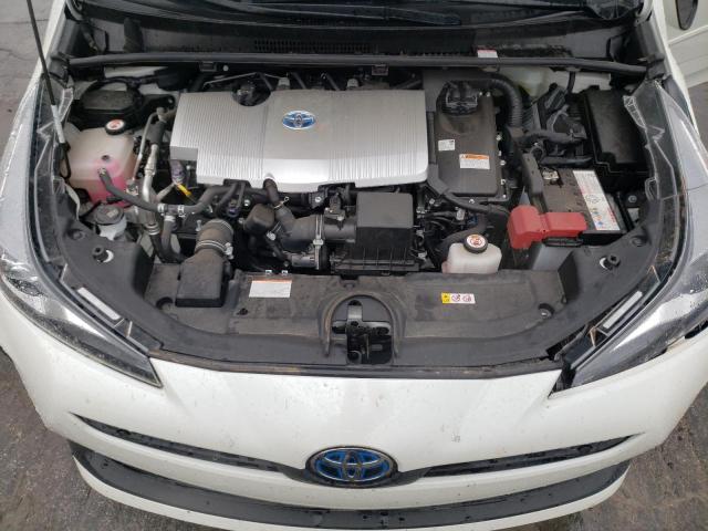 Toyota Prius L 2020 White 1.8L 4 vin JTDKARFU7L3102807